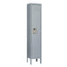 1 Door 66"H Metal Lockers With Lock for Employees,Storage Locker Cabinet for Home Gym Office School Garage,Gray - DTYStore