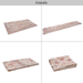 DTY Signature 2'6''x10' Beige Runner, Washable Rug, Low-Pile, Non-Slip, Non-Shedding, Foldable, Kid & Pet Friendly - Area Rugs for living room, bedroom, kitchen, dining room rug - (Beige, 2'6''x10') - DTYStore