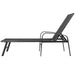 2 Pieces Set Outdoor Patio Swimming Pool Lounge Gray Color with Pillow - DTYStore