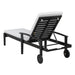 JASON CHAISE LOUNGE, Black - DTYStore