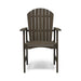 Outdoor Weather Resistant Acacia Wood Adirondack Dining Chairs (Set of 2), Grey Finish - DTYStore