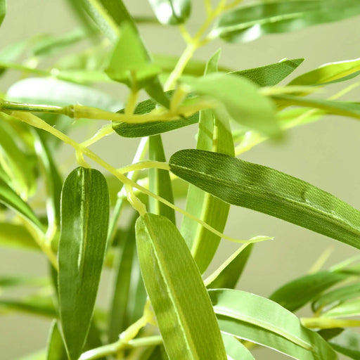 6FT Artificial Bamboo Tree, Faux Decorative Plant in Nursery Pot for Indoor Décor Default -DTYStore