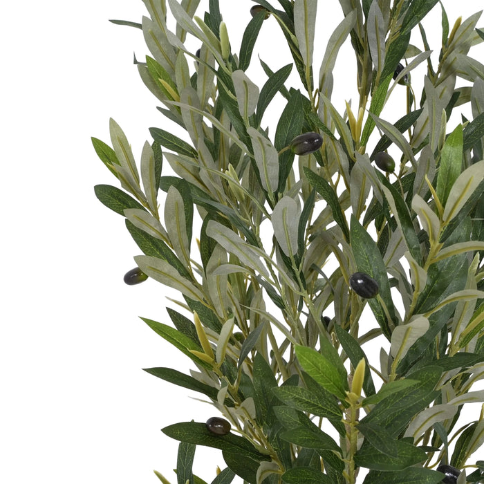 6' Artificial Olive Tree with Pot Default -DTYStore