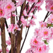 6' Artificial Peach Blossom Tree with Pot Default -DTYStore