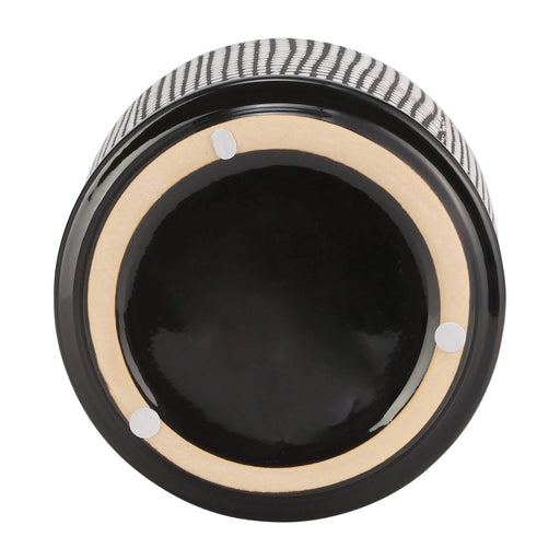 6' MESH DESIGN PLANTER W/ SAUCER, GRAY Default -DTYStore