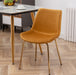 Aufurr Modern Velvet Dining Chair, Set of 2, Gold - DTYStore