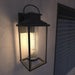 Outdoor Porch Lights, Textured Black Exterior Lighting Fixtures Wall Mount, Modern Outdoor Wall Sconce Lantern for House, Front Porch, Anti-Rust Waterproof Outdoor Garage Lights for Coach (1 pack) - DTYStore