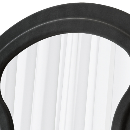 Flannel Full Length Wave  Floor Mirror  for Bedroom living room Hanging or Against The Wall black - Image 7