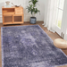 DTY Signature 5x8 Area Rugs for Bedroom, Washable Rug, Low-Pile, Non-Slip, Non-Shedding, Foldable, Kid & Pet Friendly - Area Rugs for living room, bedroom, kitchen (Anthracite, 5' x 8') - DTYStore