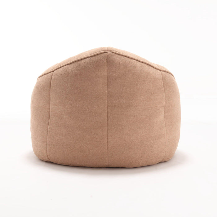 Bedding Bean Bag Sofa Chair High Pressure Foam Bean Bag Chair Adult Material with Padded Foam Padding Compressed Bean Bag With Footrest - DTYStore