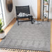DTY Signature Collection 6X9 White/White /Traditional Indoor/Outdoor Area Rug - DTYStore