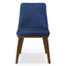 Clove Navy Blue Velvet Dining Chair (Set Of 2) - DTYStore
