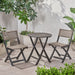 HILLSIDE BISTRO SET,2 Chairs+1 Table - DTYStore
