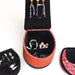 9" Tall Display Jewelry Box with Hooks, High Heel Shoe Design, Leopard Print
