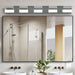 Modern Bathroom Vanity Lighting 5-Light LED Vanity Lights Over Mirror Bath Wall Lighting - DTYStore