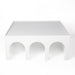 Multifunctional 4-Tier White Book Shelf & Coffee Table for Living Room Bedroom Dining Room Study Entryway, Creative Furniture Floor Bookshelf, Minimalist Organizer Storage Shelves - DTYStore