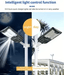 Solar Street Lights Outdoor, Parking Lot Lights with 181PCS LED Beads , IP65 Waterproof Solar Flood Lights, Dusk to Dawn Solar Lights for Garden, Street Side Road,Courtyard Villa,City Square