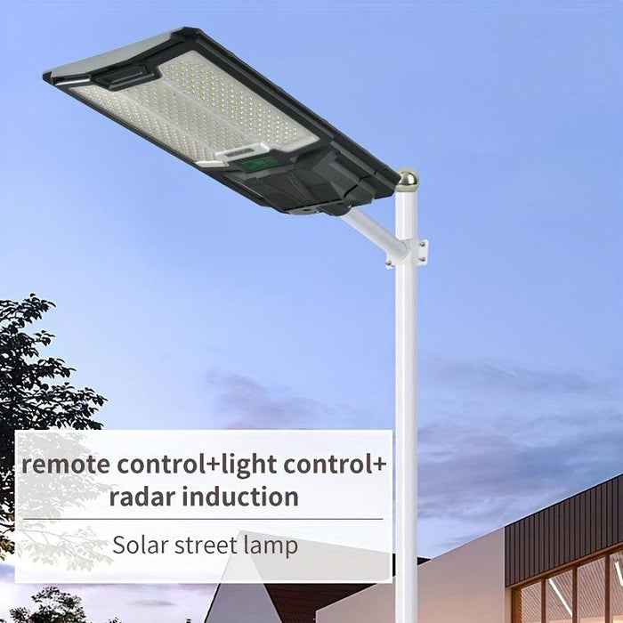 Solar Street Lights Outdoor, Parking Lot Lights with 109PCS LED Beads , IP65 Waterproof Solar Flood Lights, Dusk to Dawn Solar Lights for Garden, Street Side Road,Courtyard Villa,City Square - DTYStore
