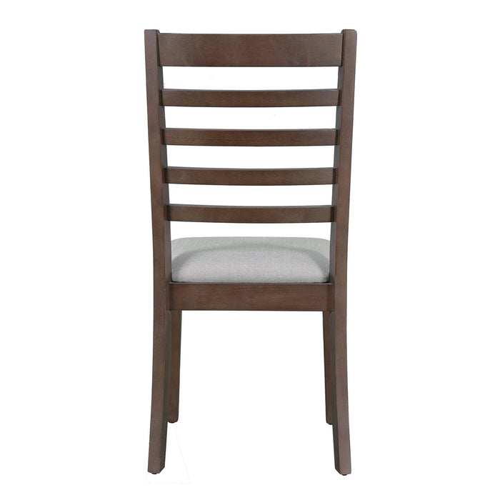 7-Piece Farmhouse Extendable Dining Table Set, 78 in Rustic Wood Table with 18 in Removable Leaf and 6 Upholstered Chairs for Dining Room Default -DTYStore