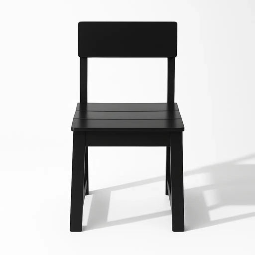 7-Piece HDPE Outdoor Dining Set for 6 – Weather-Resistant Patio Table with Umbrella Hole and 6 Armless Chairs, Durable Garden Furniture for Backyard, Lawn, Deck, or Poolside (Black) Default -DTYStore