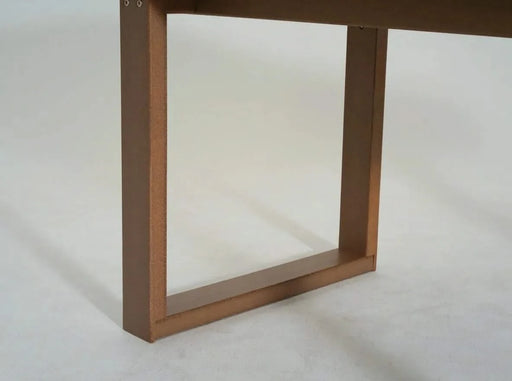 7-Piece HDPE Outdoor Dining Set for 6 – Weather-Resistant Patio Table with Umbrella Hole and 6 Armrest Chairs, Durable Garden Furniture for Backyard, Lawn, Deck, or Poolside (Brown) Default -DTYStore