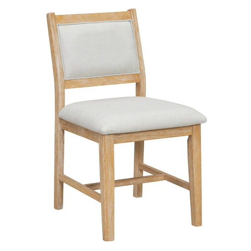 7-Piece Retro Dining Table Set for 6, 1 Rectangular Wood Dining Table Set for 6 with Upholstered Chairs for Dining Room and Kitchen (Natural) Default -DTYStore