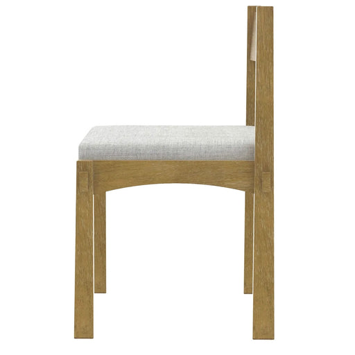 7-Piece Retro Dining Table Set for 6, Wood Dining Table Set for 6 with Upholstered Chairs for kitchen & Dining Room (Natural Wood Wash) Default -DTYStore