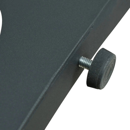 70.86 'Modern Artificial Stone Curved Black Panel Black Iron Metal Legs-Can Accommodate 6-8 People Default -DTYStore