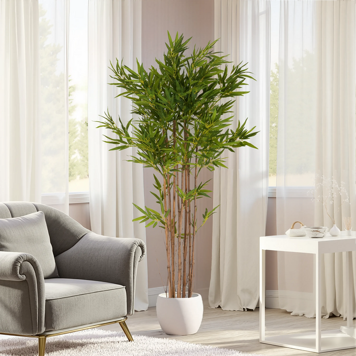 70' Artificial Bamboo with Pot Default -DTYStore