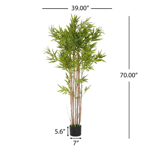 70' Artificial Bamboo with Pot Default -DTYStore