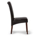 Avalon - Deluxe Parson Dining Chair (Set of 2) - Tanners Brown - DTYStore
