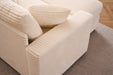 Single Sofa Chair with Removable Ottoman, Comfy Sleeper Chair, Modern and High-Quality Lounge Sofa Bed for Living Room, Bedroom, Small Apartment - DTYStore
