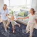 DTY Signature Area Rugs 8x10 for Living Room, Washable Rug, Low-Pile, Non-Slip, Non-Shedding, Foldable, Kid & Pet Friendly - Area Rugs for living room, bedroom, kitchen (Black/Gray, 8' x 10') - DTYStore