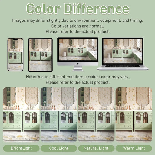 72' Bathroom Cabinet with Waffle Texture Doors, Large Bathroom Vanity with Eight Drawers, Four Soft-Closing Doors and Double Sink Top, Bathroom Storage with Glass Doors Default -DTYStore