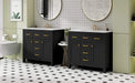 72'' Bathroom Vanity with Ceramic Sink Combo Set, Modern Freestanding Single Bathroom Cabinet with 4 Drawers & 2 Cabinets,Storage Cabinet for Bathroom, Solid Wood Frame Vanity Set Default -DTYStore