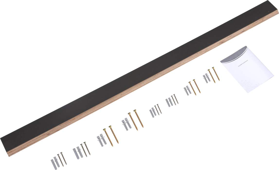 72' Floating Bathroom Vanity with Sink, Modern Wall-Mounted Bathroom Storage Vanity Cabinet with 2 Resin Top Basin and 4 Soft Close Drawers, Glossy Black 24V11-72GB Default -DTYStore