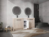 72 Inch Freestanding Bathroom Vanity with Ceramic Sink and Storage Cabinets, Soft Closing Door, 02430*2+0312 Combination Cabinet, KD-Package Default -DTYStore