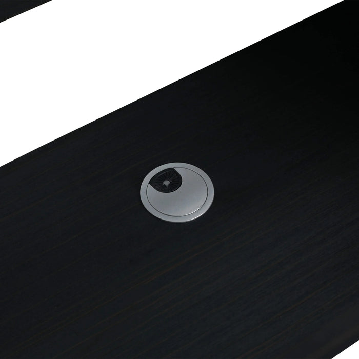 72 Inch Freestanding Bathroom Vanity with Resin Sink and a Storage Cabinets, With Soft Closing Door, 09230*2+0312 Combination Cabinet, KD-Package Default -DTYStore