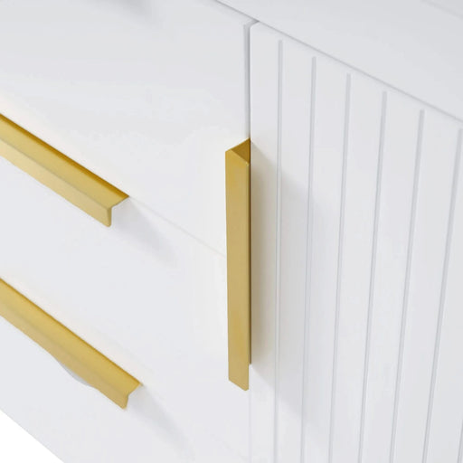 72'' Wall Mounted Bathroom Vanity, Floating Bathroom Storage Cabinet with 2 Drawers, Solid Wood Bathroom Cabinet (Same as N710S236003K) Default -DTYStore