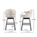 OGDEN KD SWIVEL BARSTOOL( SET OF 2 ) - DTYStore