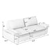 73.2' Queen Pull Out Sofa Bed,3-in-1 Convertible Sleeper Sofa,Multi-Functional Velvet Loveseat Bed Default -DTYStore
