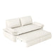 73.2' Queen Pull Out Sofa Bed,3-in-1 Convertible Sleeper Sofa,Multi-Functional Velvet Loveseat Bed Default -DTYStore