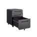 3 Drawer Mobile File Cabinet Under Desk, Simple Style Versatile Storage for Files, 5 Wheel Design, Anti-Tilting, Cold Rolled Steel, Waterproof, Moisture-Proof, for Legal/Letter A4 Files - DTYStore