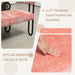 Modern Loveseat 2 Seater Sofa Chenille Fabric Couch with Arms and Metal Legs for Living Room, Home Office, Studio (Pink Chenille) - DTYStore