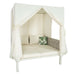 U_Style Outdoor Patio Sunbed with Curtains, High Comfort, Suitable for Multiple Scenarios - DTYStore