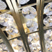 8-Light 23.6" Wide Crystal Waterfall Chandelier - DTYStore