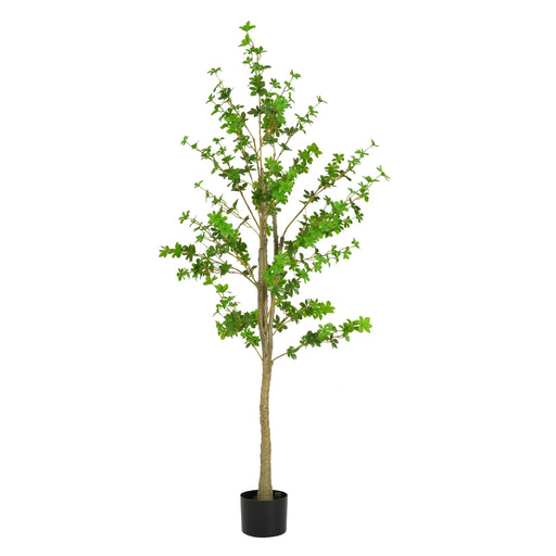 76' Artificial Enkianthus Tree with Pot Default -DTYStore