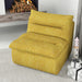 Lazy Floor Sofa ,Modern Armless Floor Lounge Chair, Comfy Accent Bean Bag Couch, Single Corner Chair Sofa for Living Room Bedroom Salon Office-yellow - DTYStore