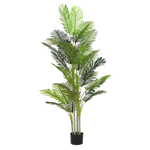 78.5' Artificial Palm Tree With Pot, Set of 2 Default -DTYStore