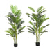78.5' Artificial Palm Tree With Pot, Set of 2 Default -DTYStore